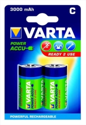 VARTA 56714 Power Baby Akku 3000 mAh 2er Blister