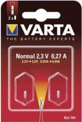 VARTA 704 Argon Glühlampe 2er Blister