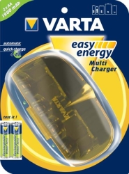 VARTA Easy Energy Multi Charger mit 2 x Mignon 1900 mAh Akku