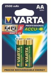 Varta 5716 Mignon PROFESSIONAL ACCU R2U 1,2V (2600mAh) in 2er-Blister