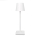 Tischlampe LED wiederaufladbar, dimmbar, weiß