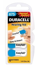 DURACELL DA 675 Acoustic 6er Blister