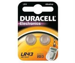 DURACELL LR 43 2er Blister